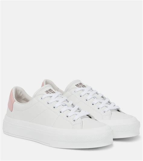 givenchy city court leather sneakers|GIVENCHY City Court logo.